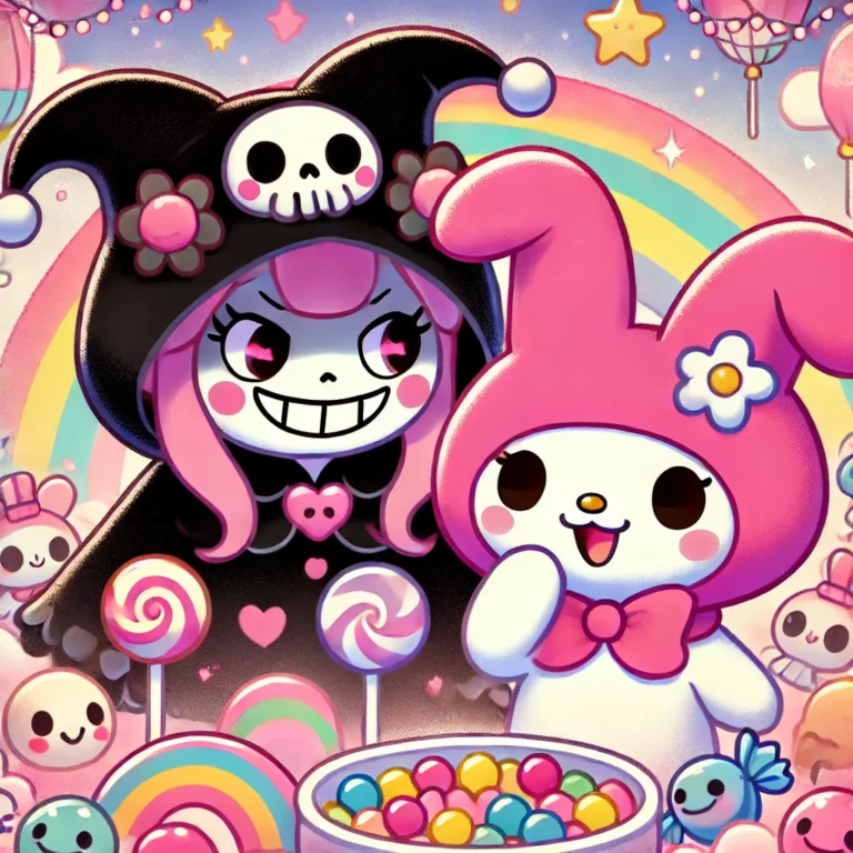 Kuromi:_s_qsoenxpk= my melody: The Adorable Clash of Mischief and Sweetness